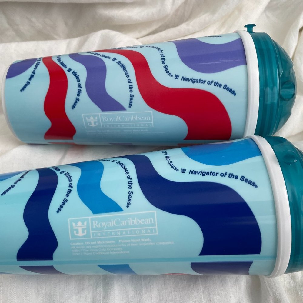 Royal Caribbean/Coca Cola Souvenir Cups - 2 - Picture 3 of 5